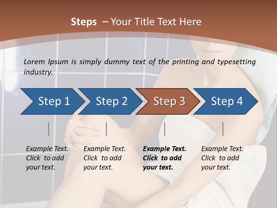 Wellness Energy Person PowerPoint Template