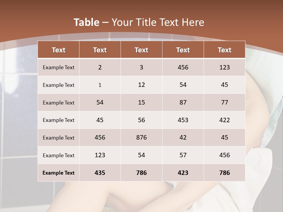 Wellness Energy Person PowerPoint Template