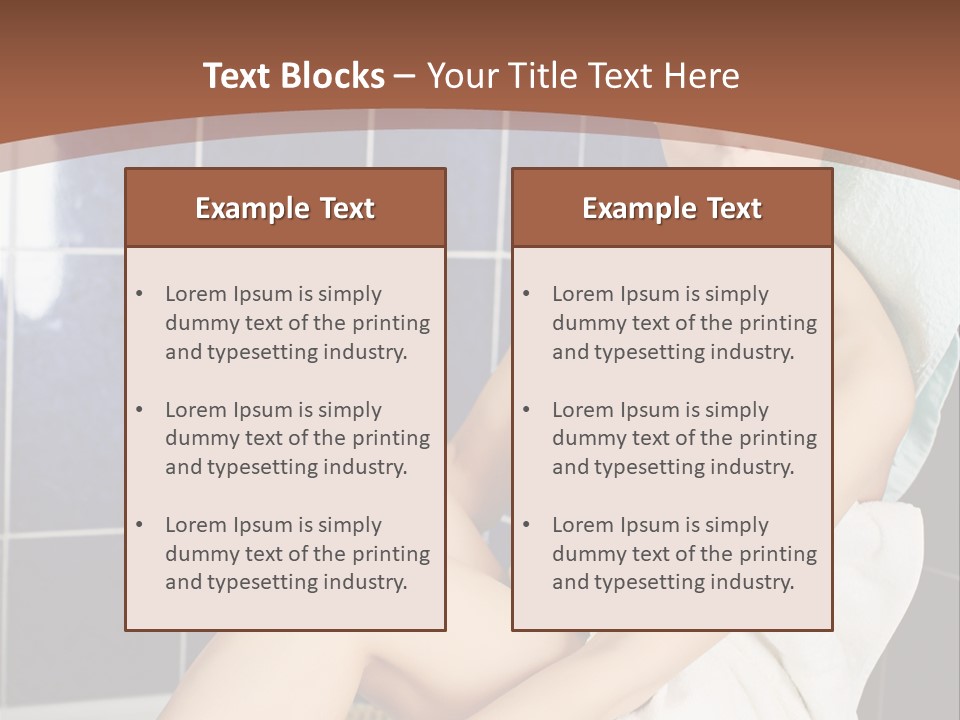 Wellness Energy Person PowerPoint Template
