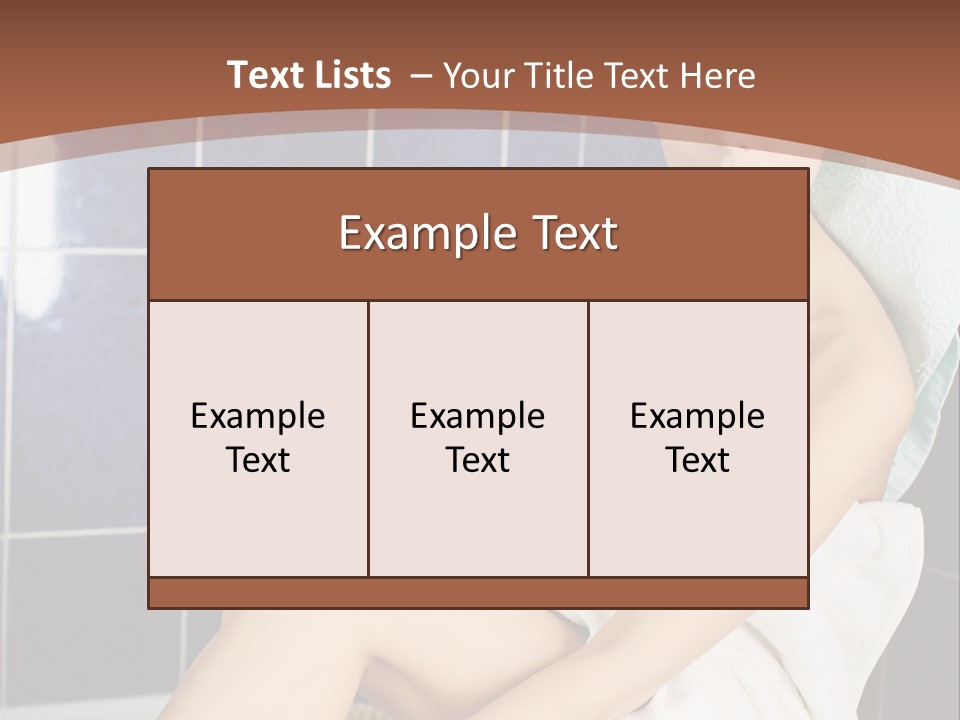 Wellness Energy Person PowerPoint Template