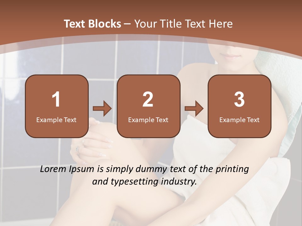 Wellness Energy Person PowerPoint Template