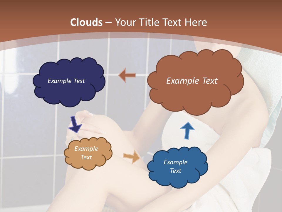 Wellness Energy Person PowerPoint Template