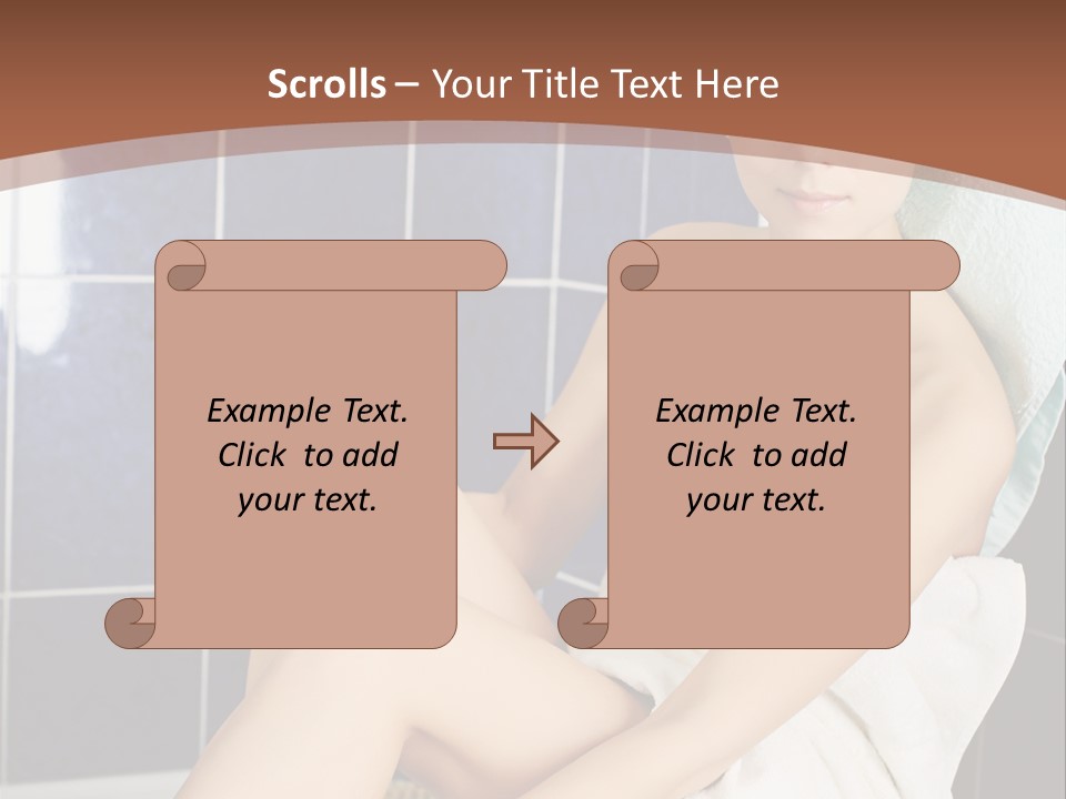 Wellness Energy Person PowerPoint Template