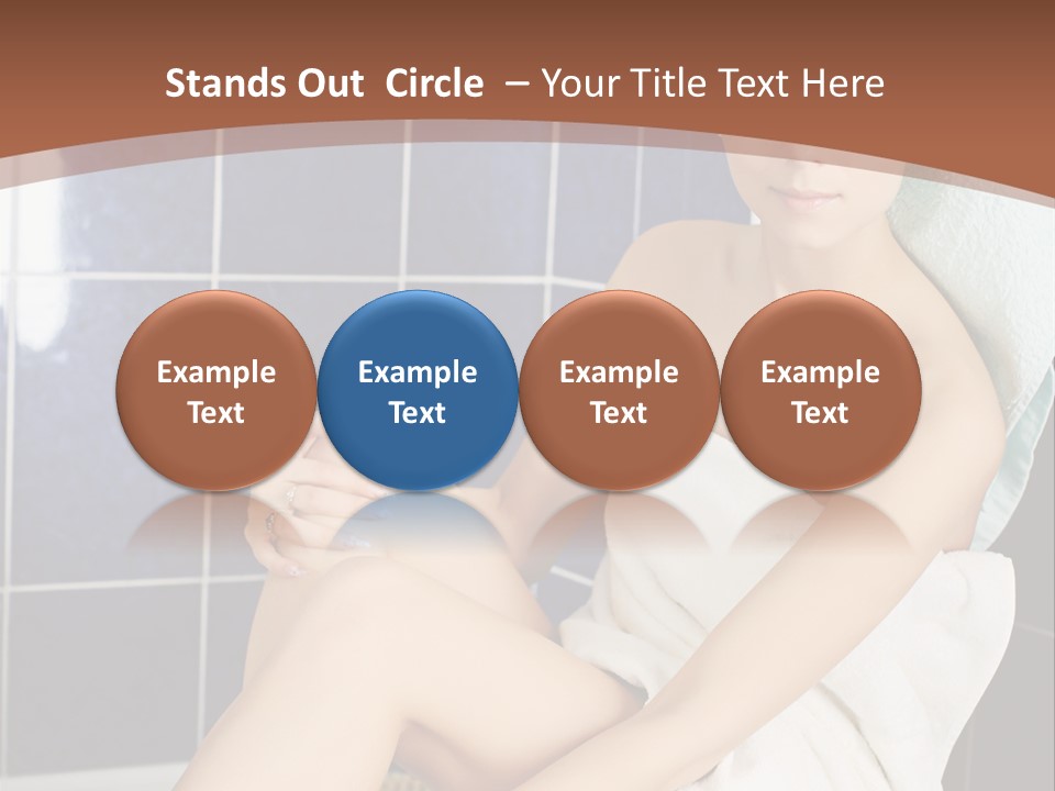 Wellness Energy Person PowerPoint Template