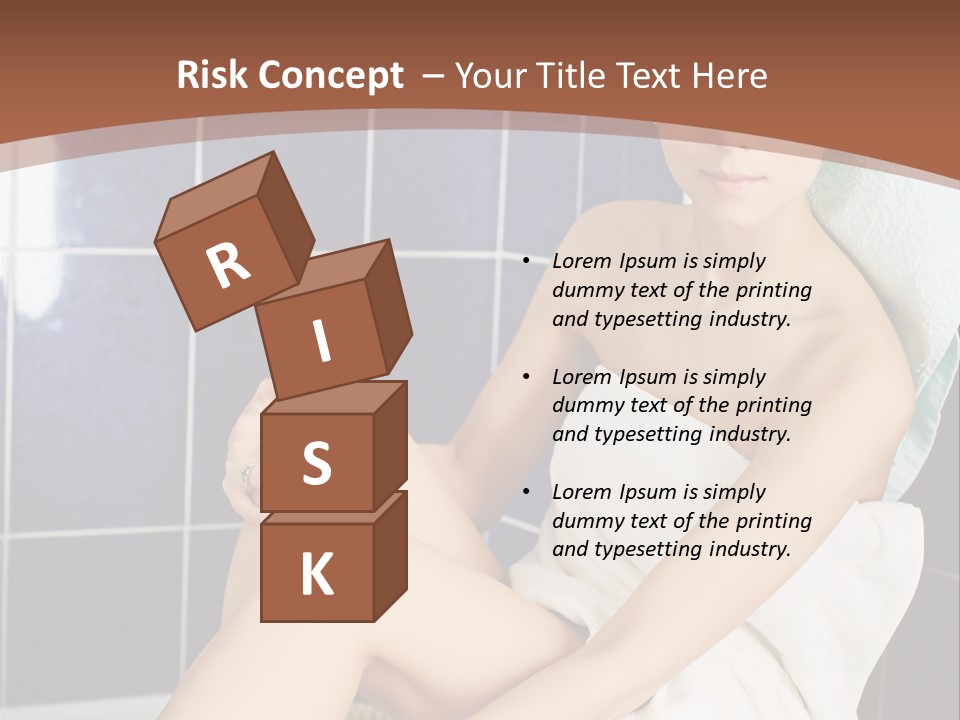 Wellness Energy Person PowerPoint Template