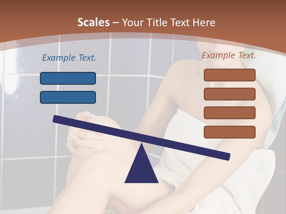 Wellness Energy Person PowerPoint Template