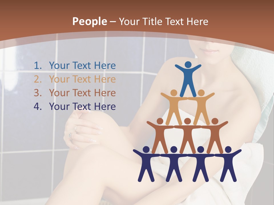 Wellness Energy Person PowerPoint Template