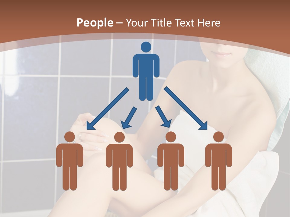 Wellness Energy Person PowerPoint Template