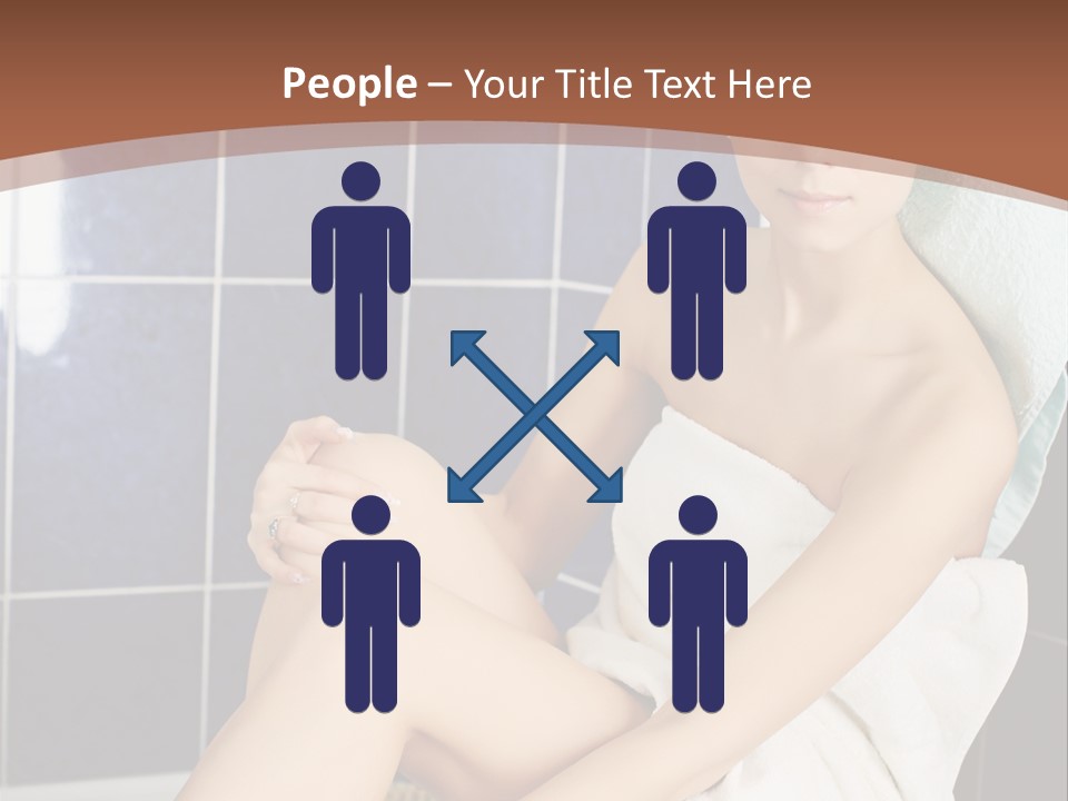 Wellness Energy Person PowerPoint Template