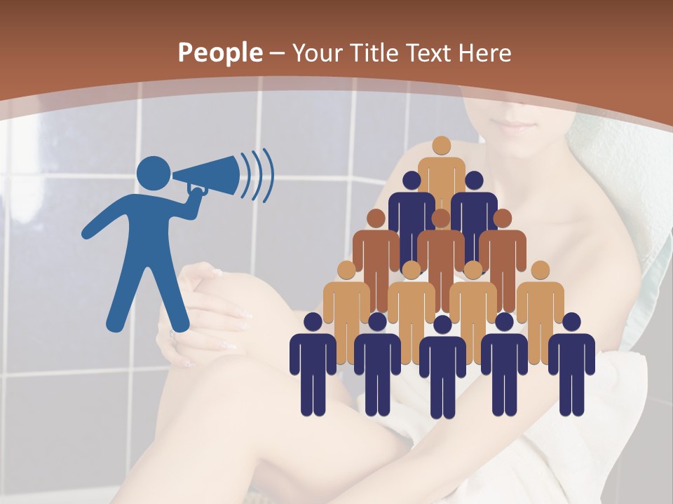 Wellness Energy Person PowerPoint Template