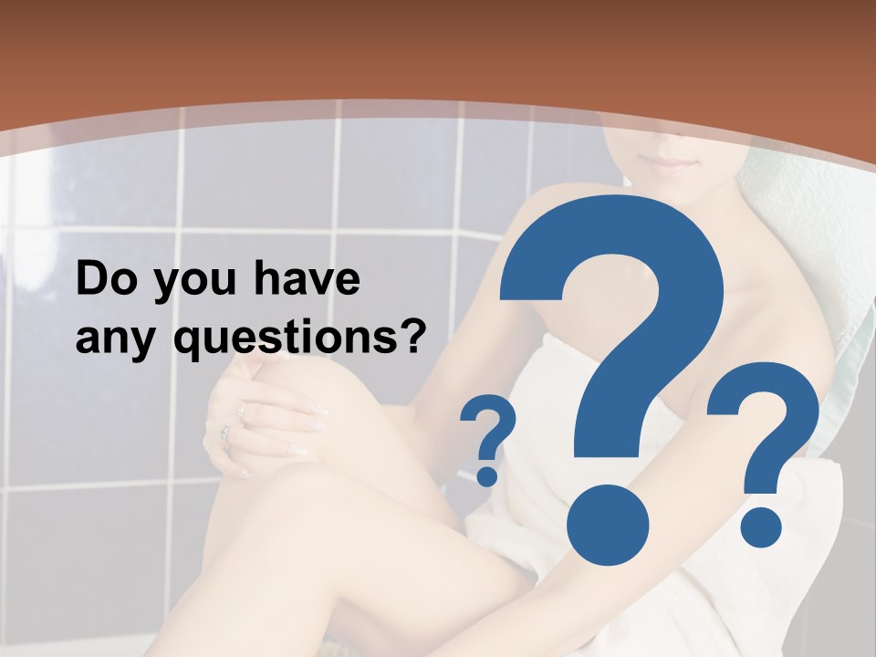 Wellness Energy Person PowerPoint Template