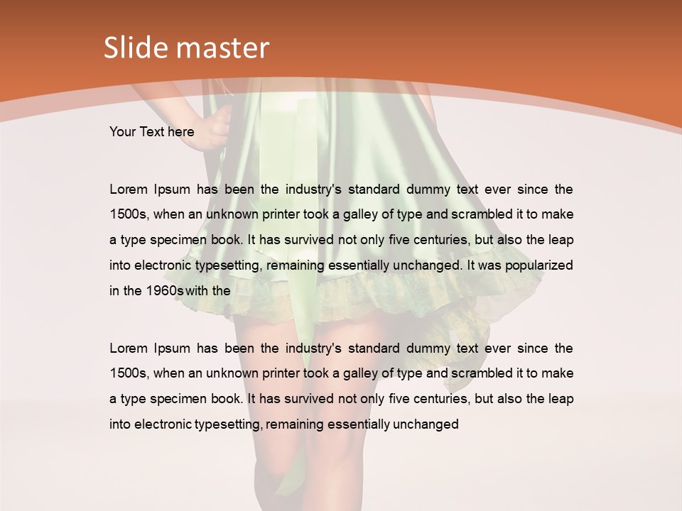 Beauty Gorgeous Collection PowerPoint Template