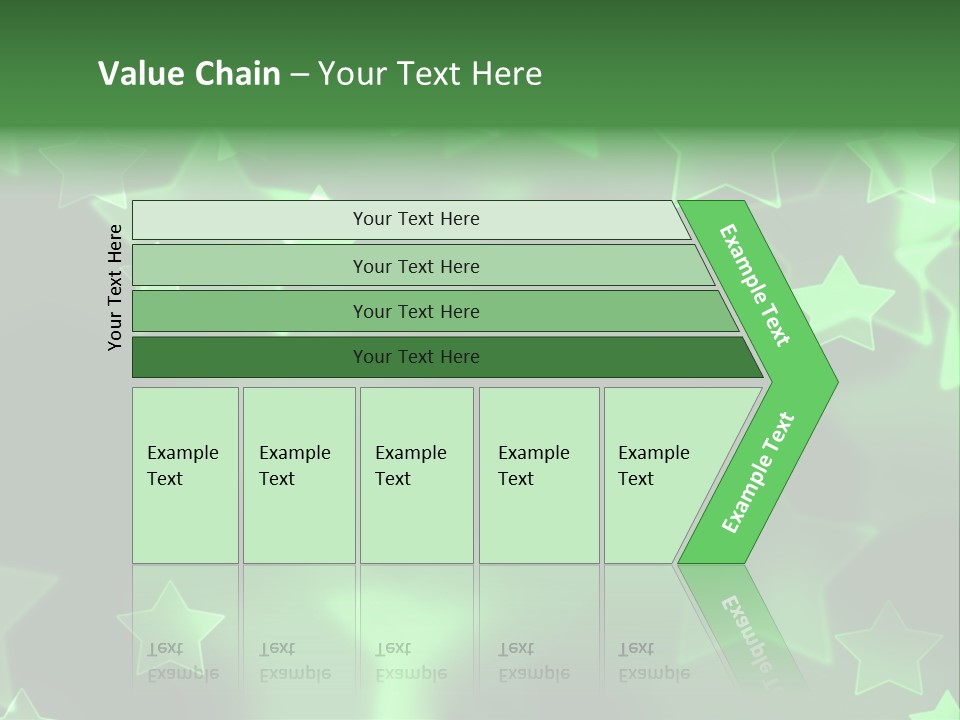 Star Xmas Invitation PowerPoint Template