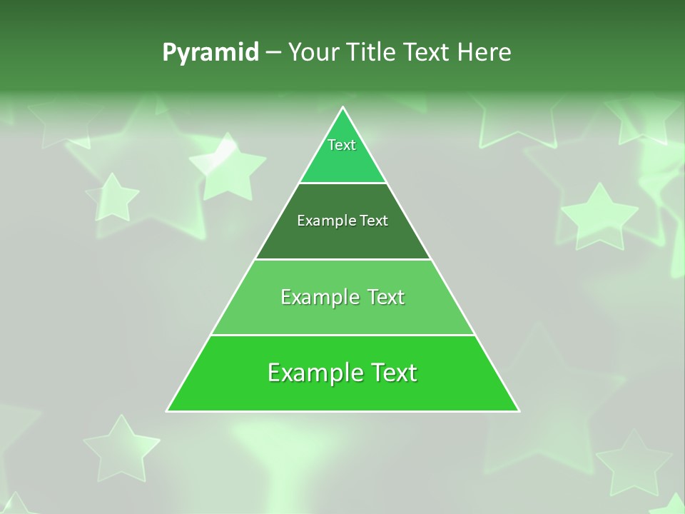 Star Xmas Invitation PowerPoint Template