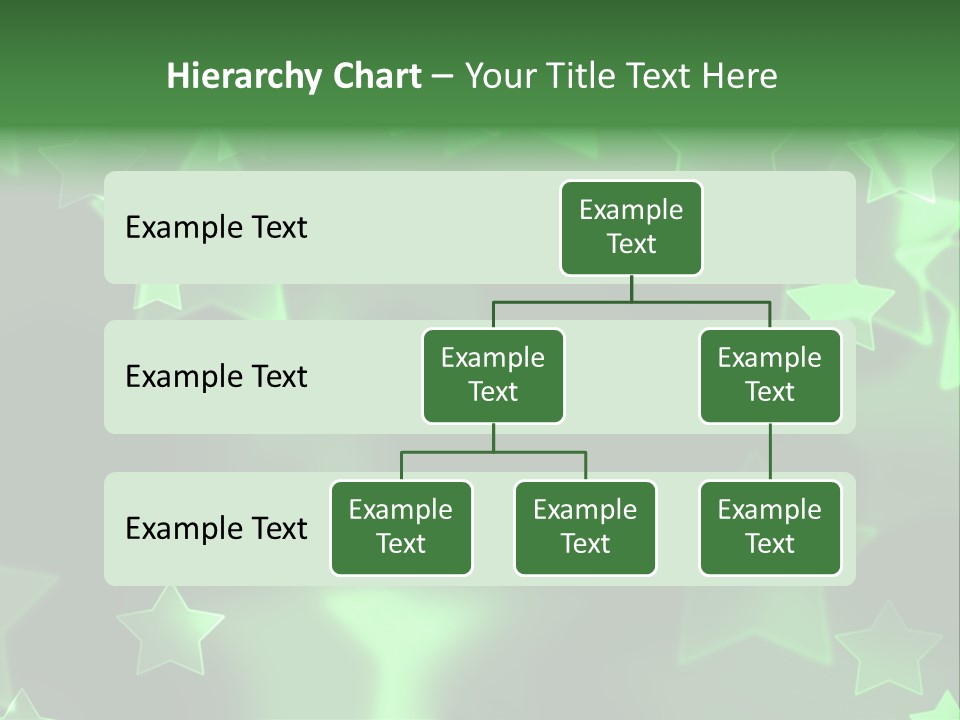 Star Xmas Invitation PowerPoint Template