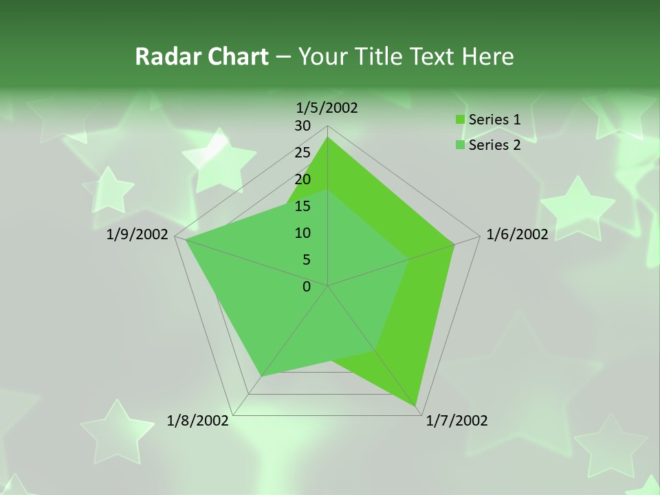 Star Xmas Invitation PowerPoint Template