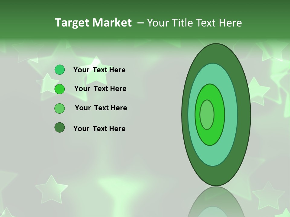 Star Xmas Invitation PowerPoint Template