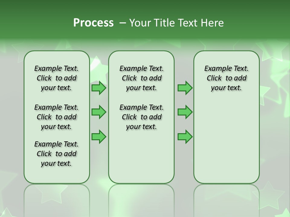 Star Xmas Invitation PowerPoint Template