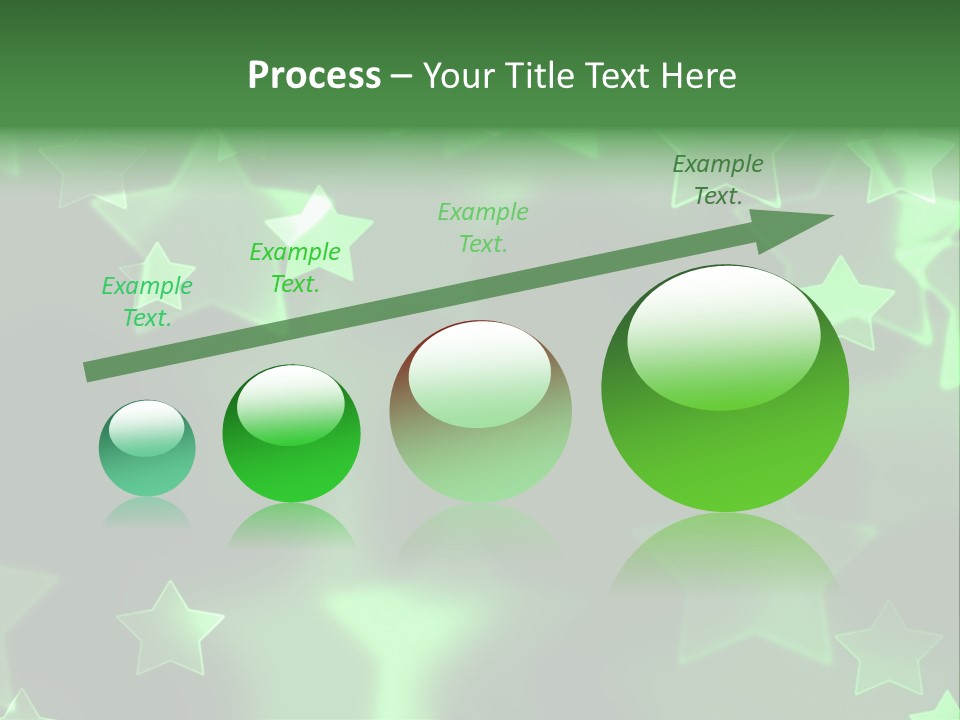 Star Xmas Invitation PowerPoint Template