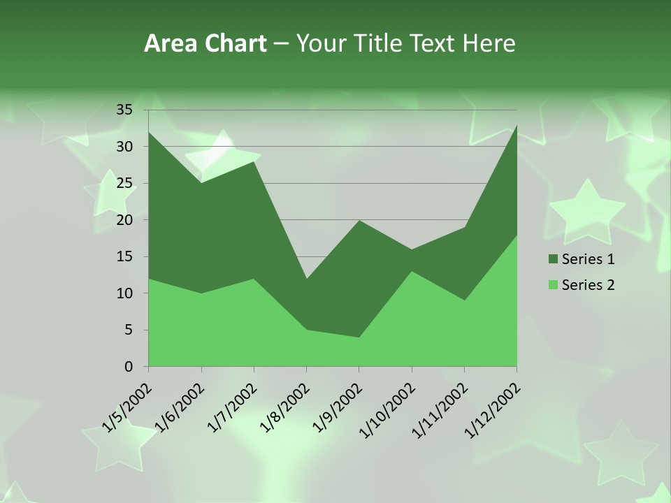 Star Xmas Invitation PowerPoint Template