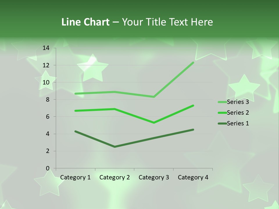 Star Xmas Invitation PowerPoint Template