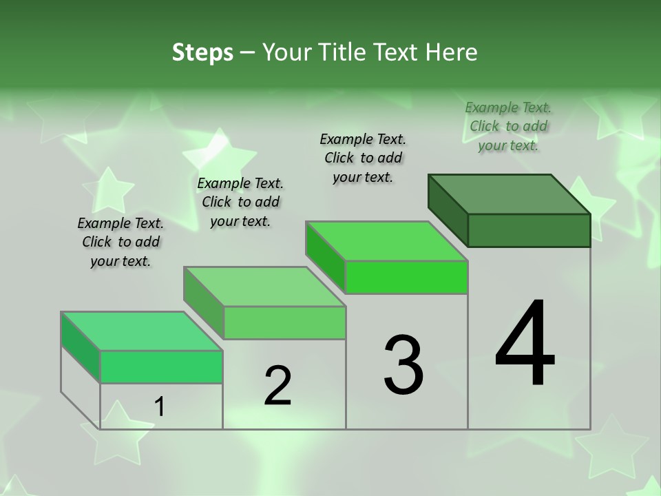 Star Xmas Invitation PowerPoint Template