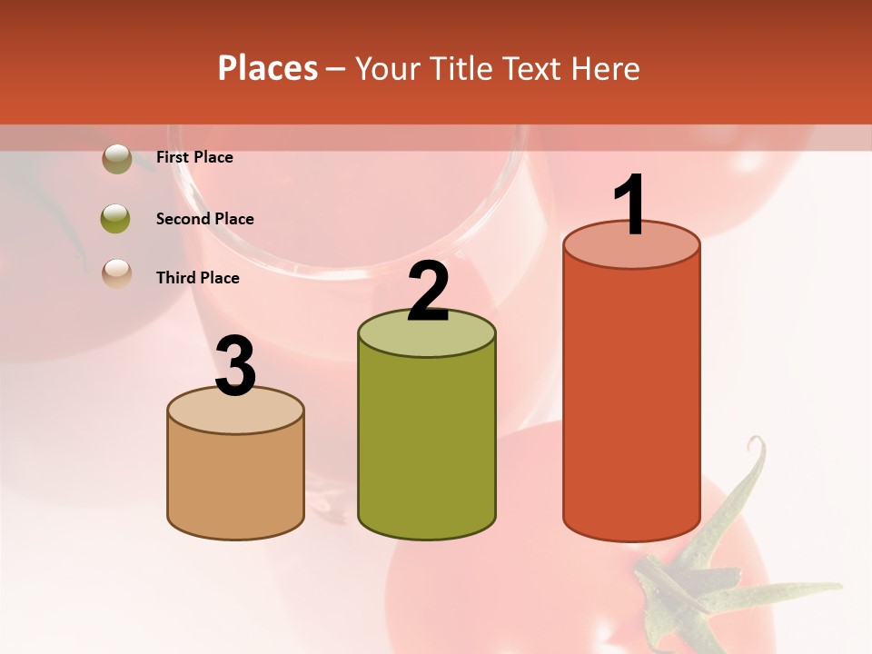 Freshness White Snack PowerPoint Template
