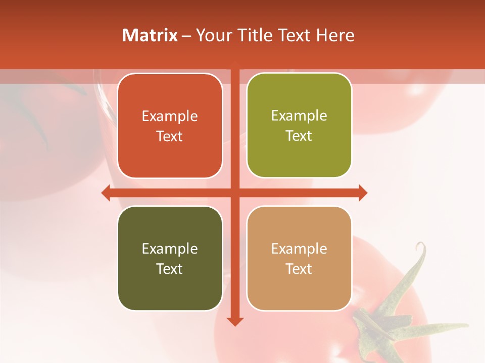 Freshness White Snack PowerPoint Template