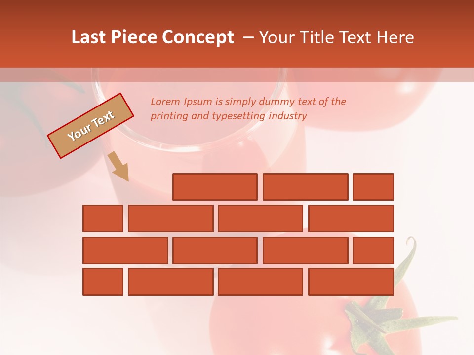 Freshness White Snack PowerPoint Template