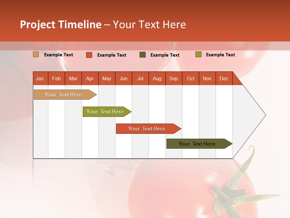 Freshness White Snack PowerPoint Template