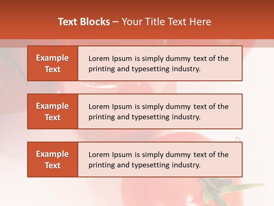 Freshness White Snack PowerPoint Template