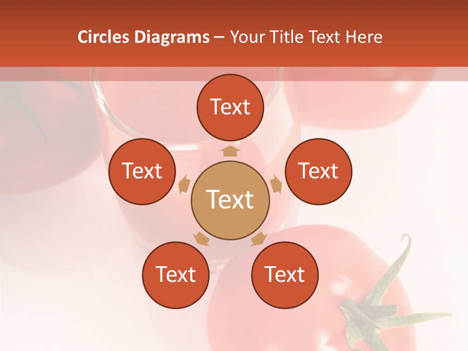 Freshness White Snack PowerPoint Template