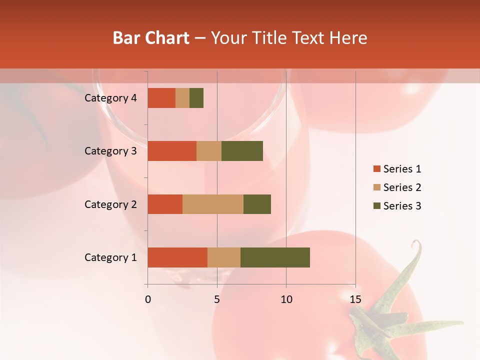 Freshness White Snack PowerPoint Template
