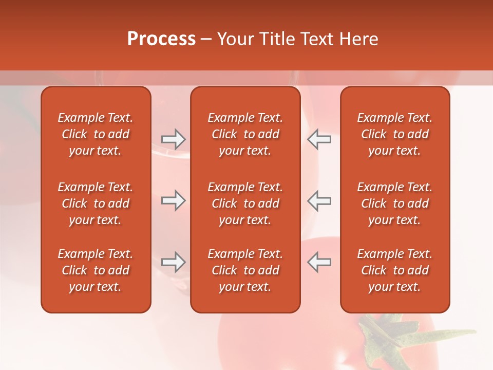 Freshness White Snack PowerPoint Template
