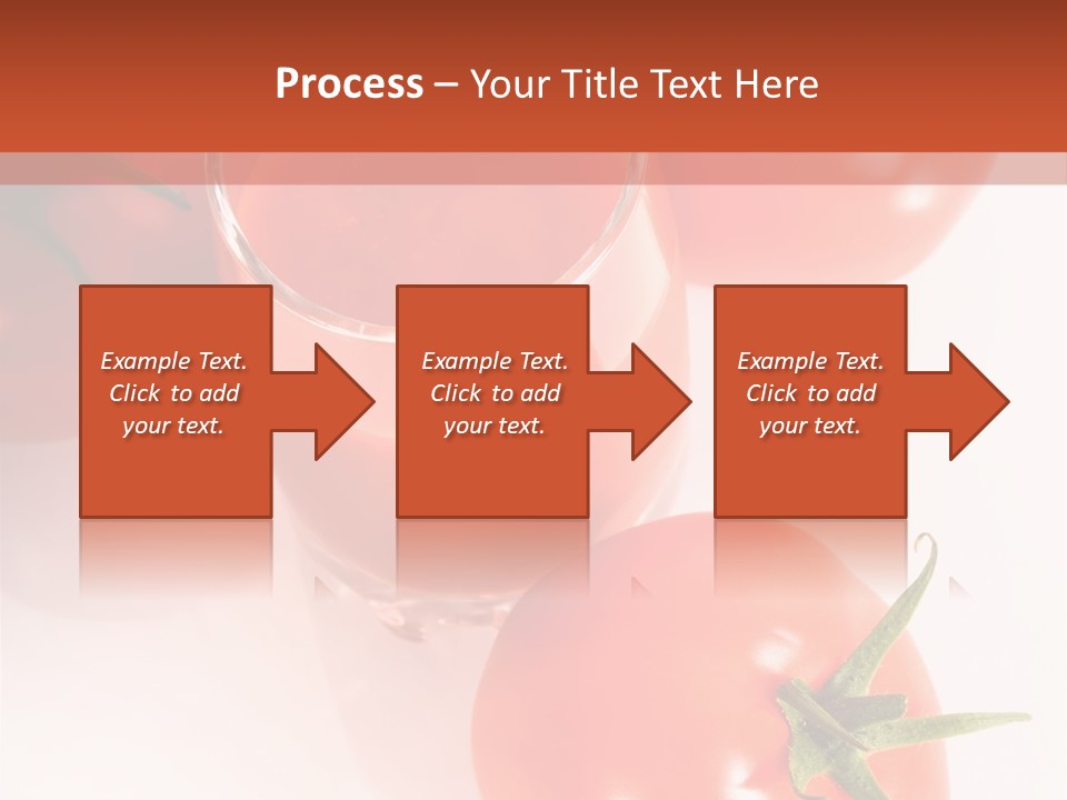 Freshness White Snack PowerPoint Template