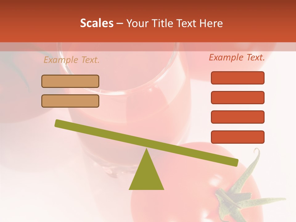 Freshness White Snack PowerPoint Template
