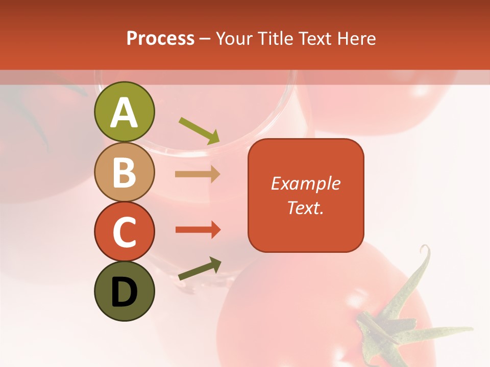 Freshness White Snack PowerPoint Template
