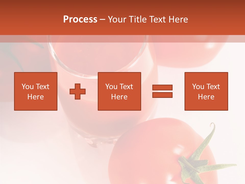 Freshness White Snack PowerPoint Template