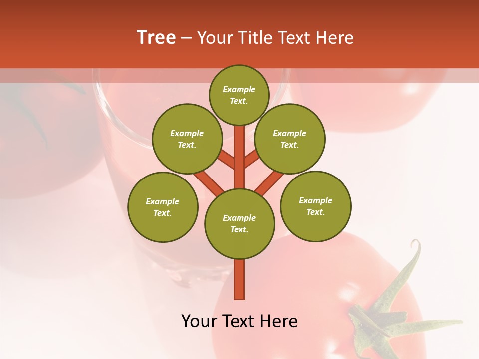 Freshness White Snack PowerPoint Template
