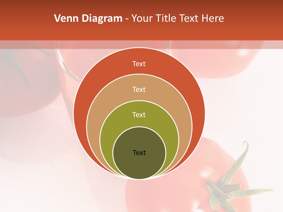 Freshness White Snack PowerPoint Template