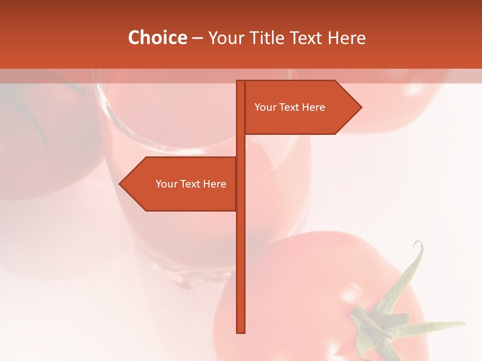Freshness White Snack PowerPoint Template