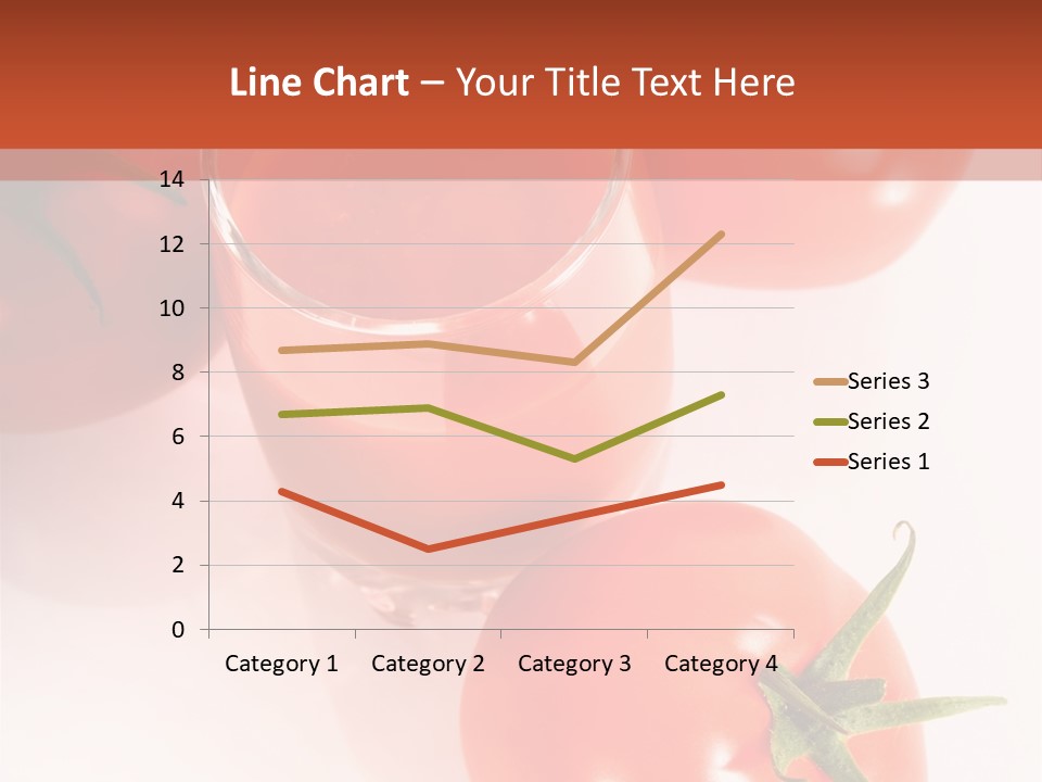 Freshness White Snack PowerPoint Template