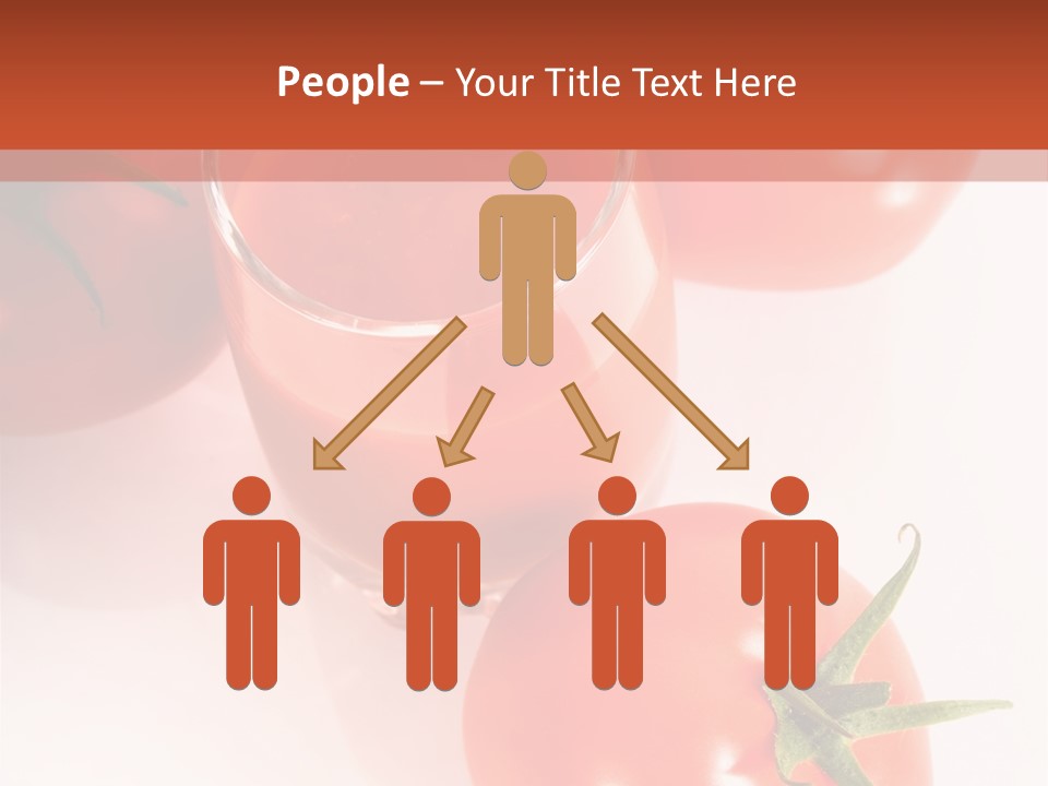 Freshness White Snack PowerPoint Template