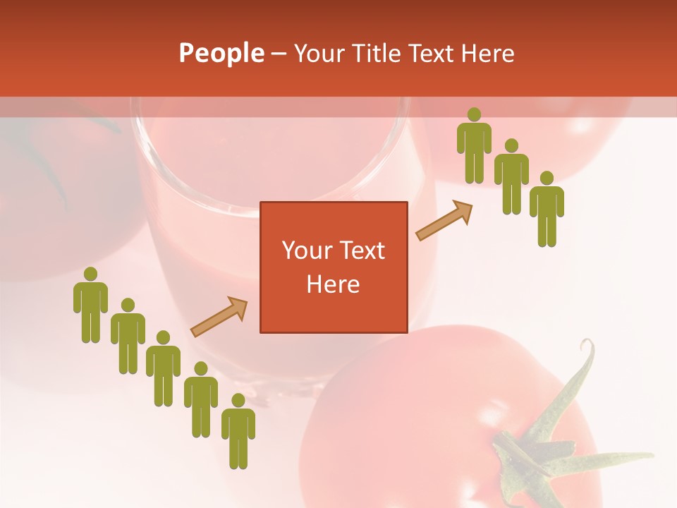Freshness White Snack PowerPoint Template