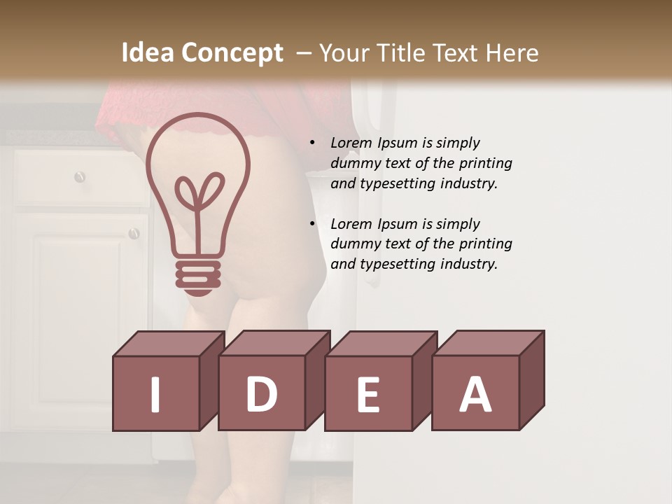 Binge Image Overeat PowerPoint Template