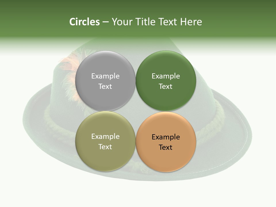 Rope Hat Feather PowerPoint Template