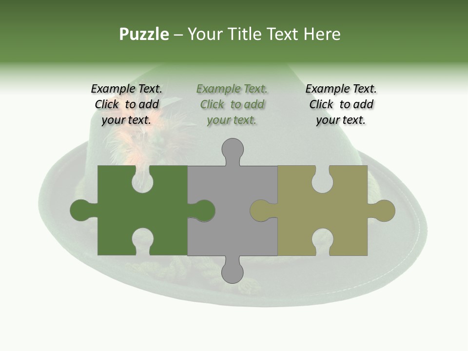 Rope Hat Feather PowerPoint Template