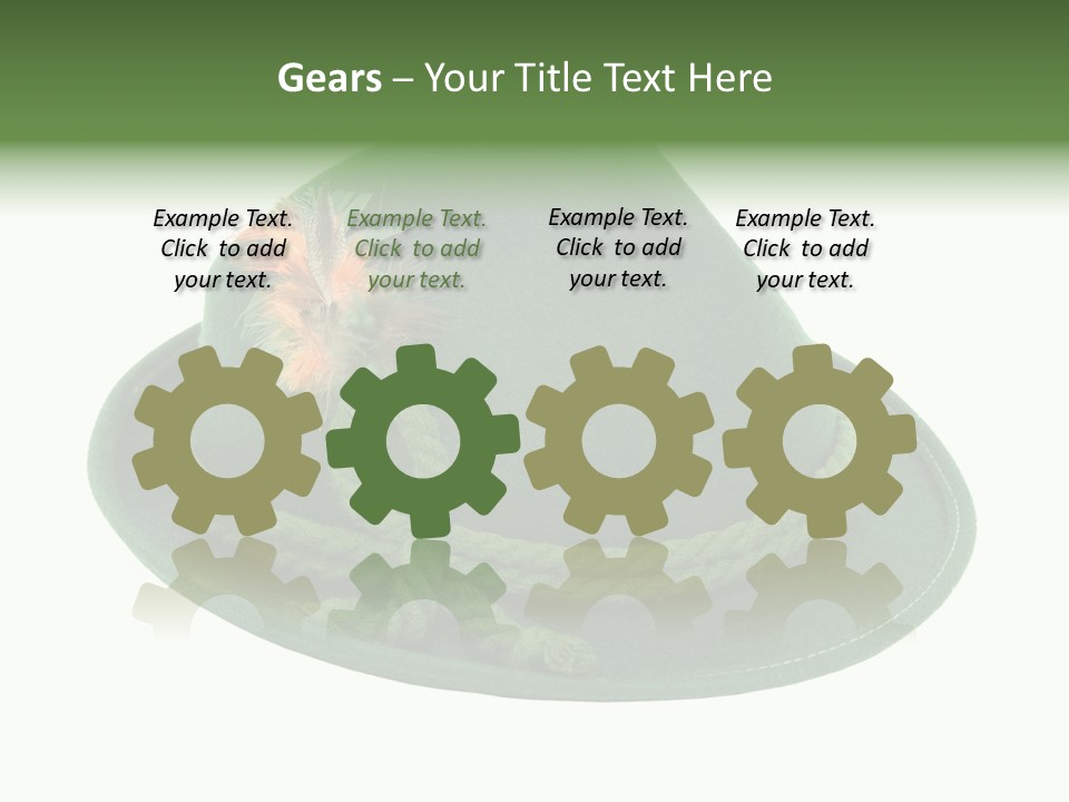 Rope Hat Feather PowerPoint Template