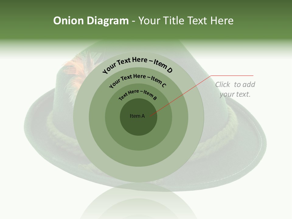 Rope Hat Feather PowerPoint Template