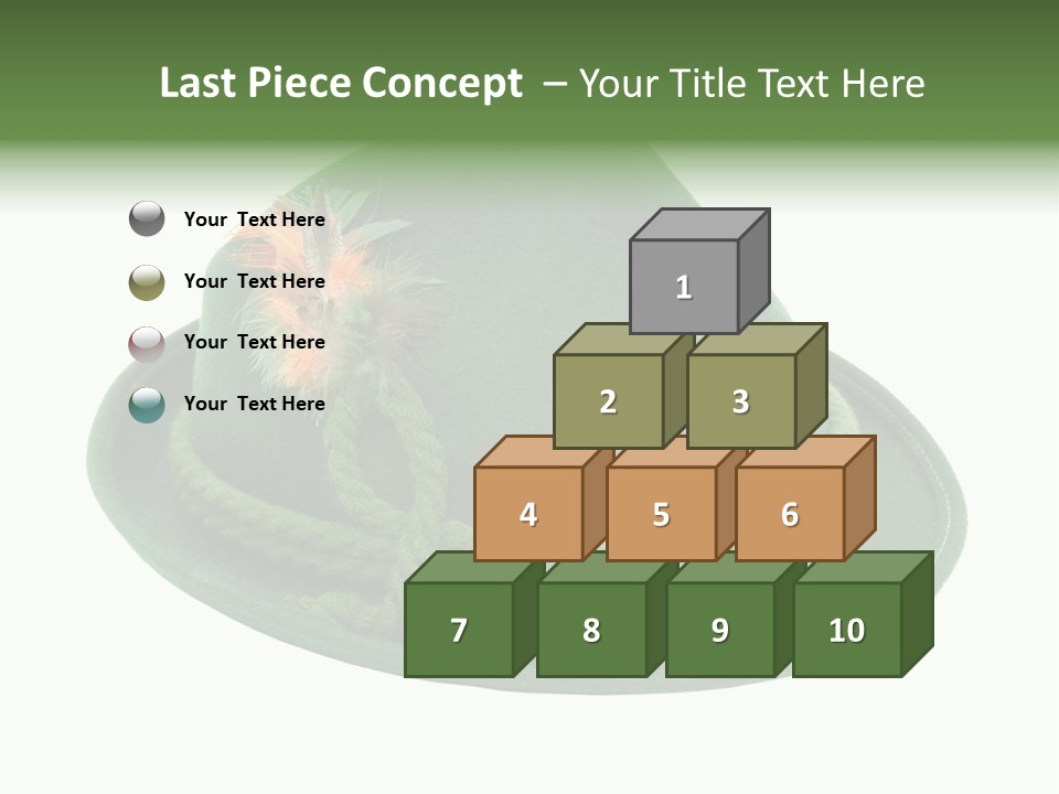 Rope Hat Feather PowerPoint Template